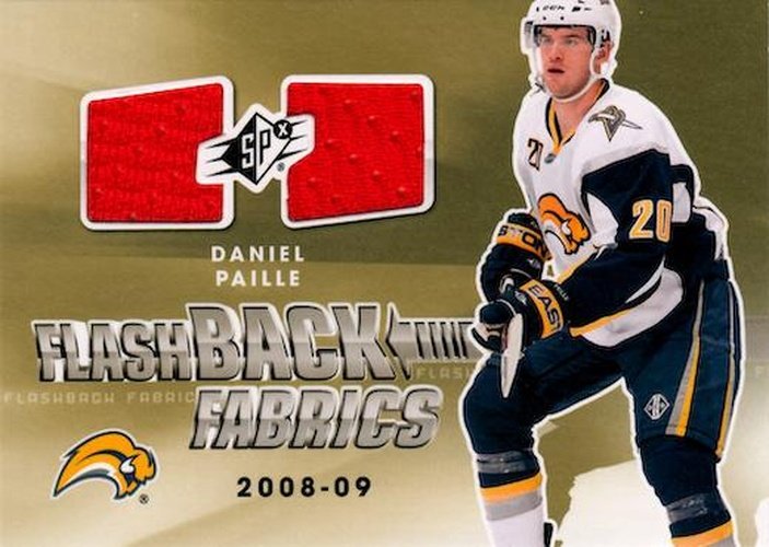 #213 Daniel Paille - Buffalo Sabres - 2011-12 SPx Hockey