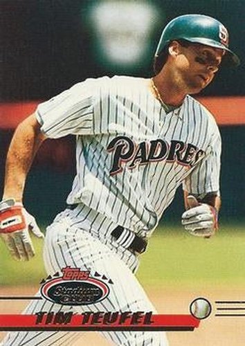 #213 Tim Teufel - San Diego Padres - 1993 Stadium Club Baseball