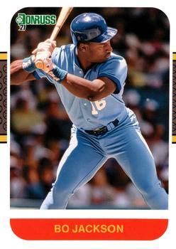 #213 Bo Jackson - Kansas City Royals - 2021 Donruss Baseball