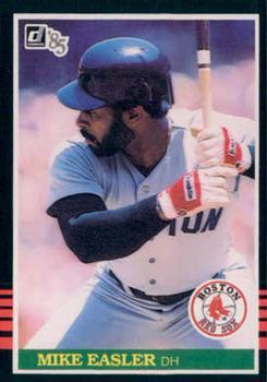#213 Mike Easler - Boston Red Sox - 1985 Donruss Baseball