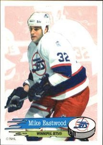#213 Mike Eastwood - Winnipeg Jets - 1995-96 Panini Hockey Stickers
