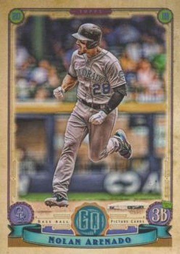 #213 Nolan Arenado - Colorado Rockies - 2019 Topps Gypsy Queen Baseball