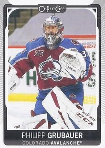 #213 Philipp Grubauer - Colorado Avalanche - 2021-22 O-Pee-Chee Hockey