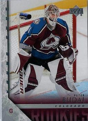 #213 Peter Budaj - Colorado Avalanche - 2005-06 Upper Deck Hockey