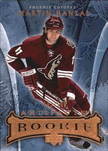 #214 Martin Hanzal - Phoenix Coyotes - 2007-08 Upper Deck Artifacts Hockey