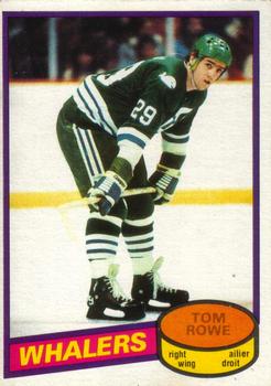 #214 Tom Rowe - Hartford Whalers - 1980-81 O-Pee-Chee Hockey
