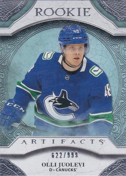 #RED214 Olli Juolevi - Vancouver Canucks - 2020-21 Upper Deck Artifacts Hockey
