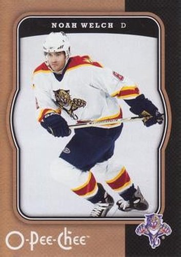 #214 Noah Welch - Florida Panthers - 2007-08 O-Pee-Chee Hockey