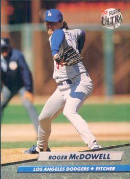 #214 Roger McDowell - Los Angeles Dodgers - 1992 Ultra Baseball