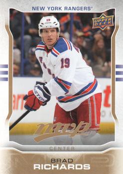 #214 Brad Richards - New York Rangers - 2014-15 Upper Deck MVP Hockey