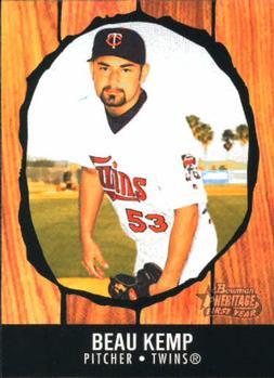 #214 Beau Kemp - Minnesota Twins - 2003 Bowman Heritage Baseball