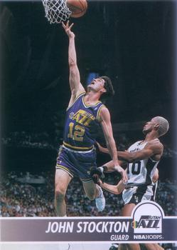 #214 John Stockton - Utah Jazz - 1994-95 Hoops Basketball