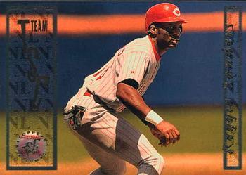 #214 Reggie Sanders - Cincinnati Reds - 1996 Stadium Club Baseball
