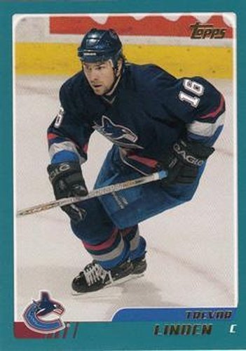 #214 Trevor Linden - Vancouver Canucks - 2003-04 Topps Hockey