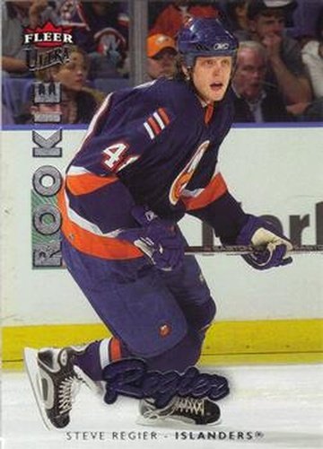 #214 Steve Regier - New York Islanders - 2006-07 Ultra Hockey
