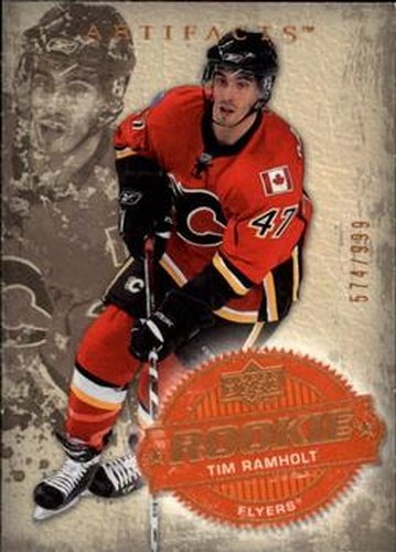 #214 Tim Ramholt - Philadelphia Flyers - 2008-09 Upper Deck Artifacts Hockey