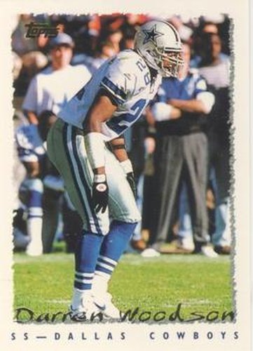 #215 Darren Woodson - Dallas Cowboys - 1995 Topps Football