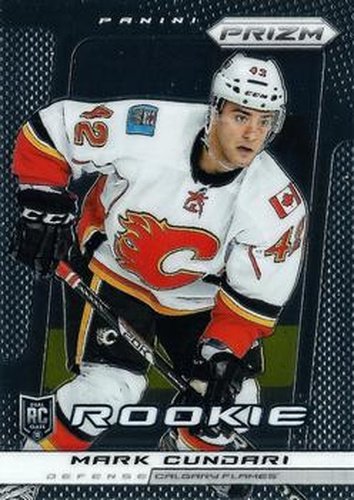 #215 Mark Cundari - Calgary Flames - 2013-14 Panini Prizm Hockey