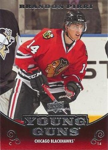 #215 Brandon Pirri - Chicago Blackhawks - 2010-11 Upper Deck Hockey