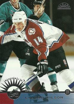 #215 Landon Wilson - Colorado Avalanche - 1996-97 Leaf Hockey
