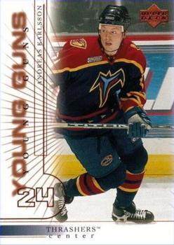 #215 Andreas Karlsson - Atlanta Thrashers - 2000-01 Upper Deck Hockey