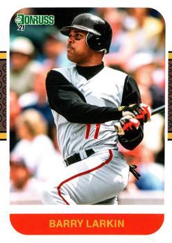 #215 Barry Larkin - Cincinnati Reds - 2021 Donruss Baseball