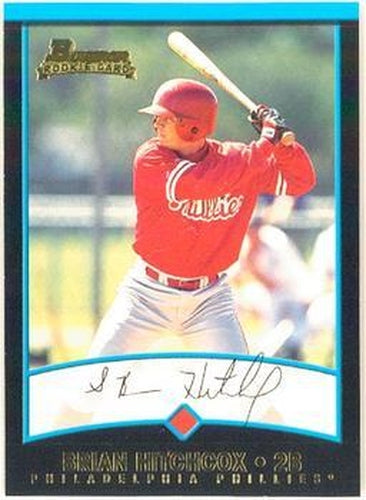 #215 Brian Hitchcox - Philadelphia Phillies - 2001 Bowman Baseball