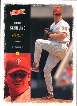 #215 Curt Schilling - Philadelphia Phillies - 2000 Upper Deck Victory Baseball