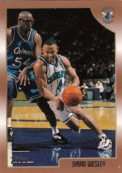#215 David Wesley - Charlotte Hornets - 1998-99 Topps Basketball