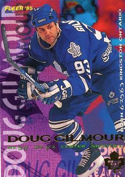 #215 Doug Gilmour - Toronto Maple Leafs - 1994-95 Fleer Hockey