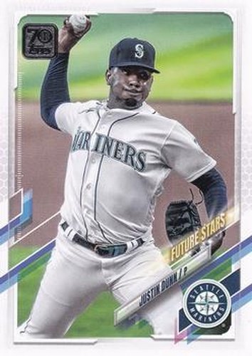 #215 Justin Dunn - Seattle Mariners - 2021 Topps Baseball