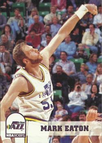 #215 Mark Eaton - Utah Jazz - 1993-94 Hoops Basketball