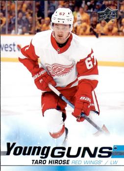 #215 Taro Hirose - Detroit Red Wings - 2019-20 Upper Deck Hockey