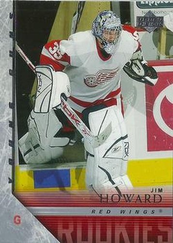 #215 Jimmy Howard - Detroit Red Wings - 2005-06 Upper Deck Hockey