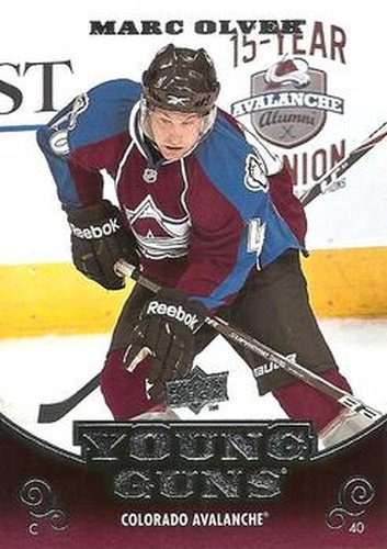 #216 Mark Olver - Colorado Avalanche - 2010-11 Upper Deck Hockey