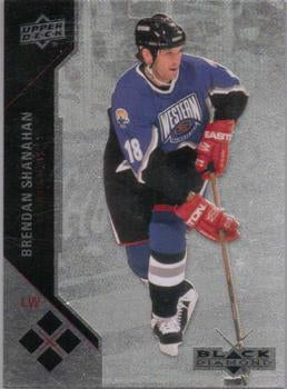 #216 Brendan Shanahan - Detroit Red Wings - 2011-12 Upper Deck Black Diamond Hockey