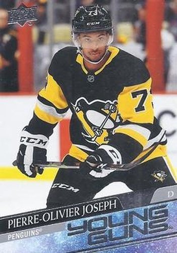 #216 Pierre-Olivier Joseph - Pittsburgh Penguins - 2020-21 Upper Deck Hockey