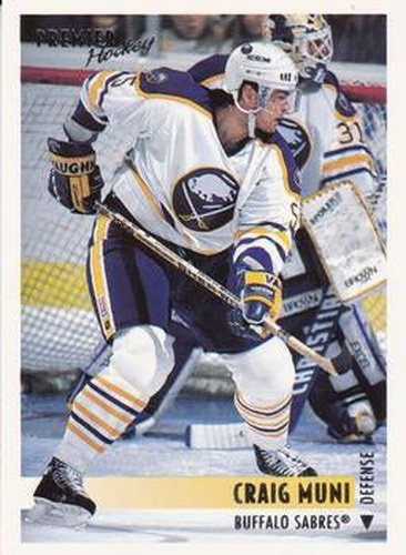 #216 Craig Muni - Buffalo Sabres - 1994-95 O-Pee-Chee Premier Hockey