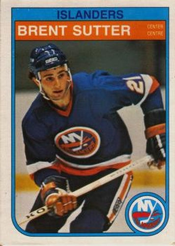 #216 Brent Sutter - New York Islanders - 1982-83 O-Pee-Chee Hockey