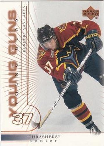 #216 Herbert Vasilijevs - Atlanta Thrashers - 2000-01 Upper Deck Hockey