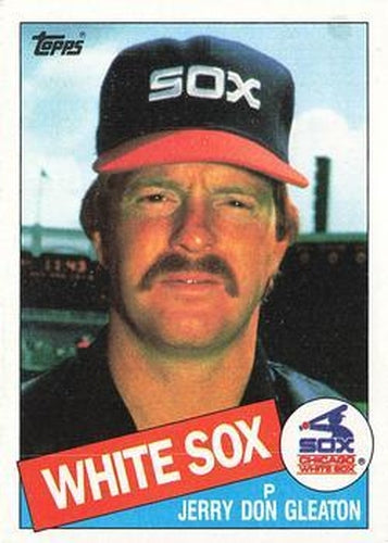 #216 Jerry Don Gleaton - Chicago White Sox - 1985 Topps Baseball