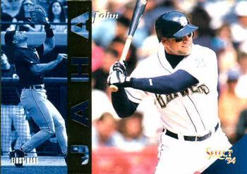 #216 John Jaha - Milwaukee Brewers - 1994 Select Baseball