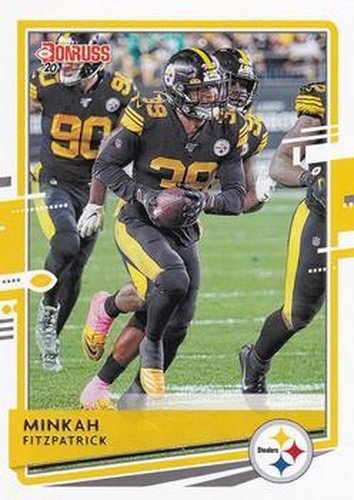 #216 Minkah Fitzpatrick - Pittsburgh Steelers - 2020 Donruss Football