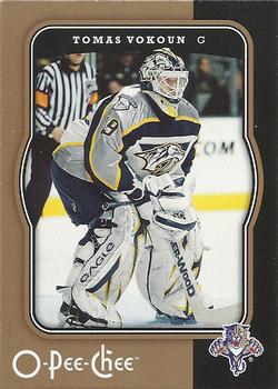 #216 Tomas Vokoun - Florida Panthers - 2007-08 O-Pee-Chee Hockey