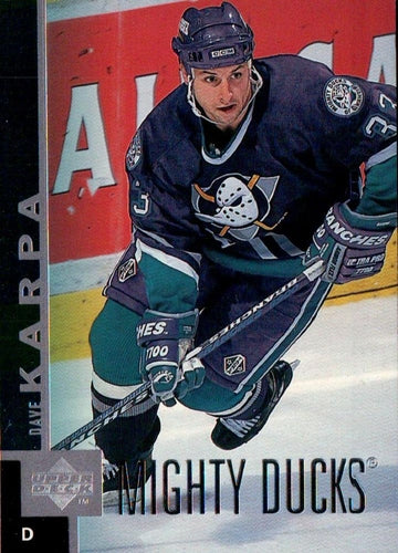 #217 Dave Karpa - Anaheim Mighty Ducks - 1997-98 Upper Deck Hockey