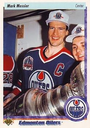 #217 Mark Messier - New York Rangers - 1995-96 Upper Deck Hockey