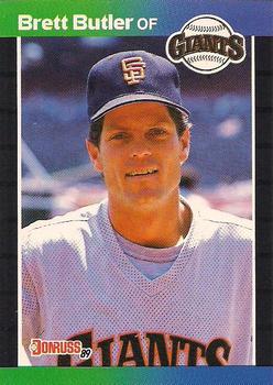 #217 Brett Butler - San Francisco Giants - 1989 Donruss Baseball