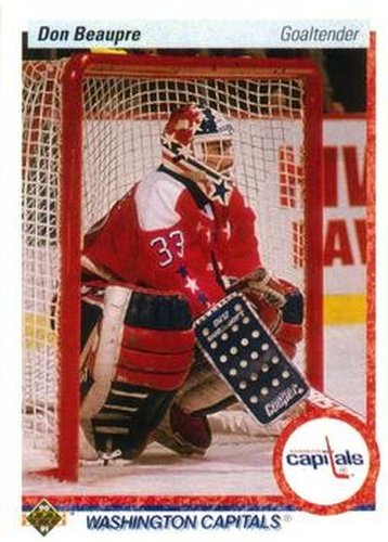 #217 Don Beaupre - Washington Capitals - 1990-91 Upper Deck Hockey