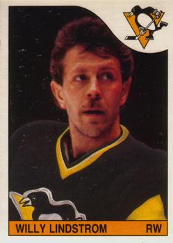 #217 Willy Lindstrom - Pittsburgh Penguins - 1985-86 O-Pee-Chee Hockey