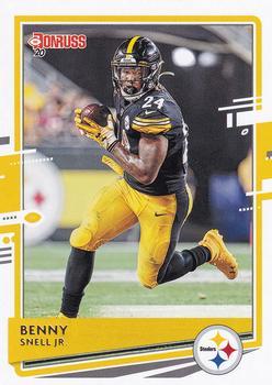 #217 Benny Snell Jr. - Pittsburgh Steelers - 2020 Donruss Football